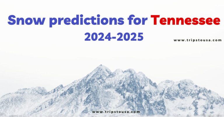 Snow predictions for Tennessee 2024-2025