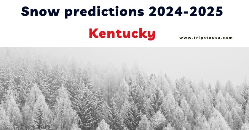 Snow predictions 2024-2025 Kentucky